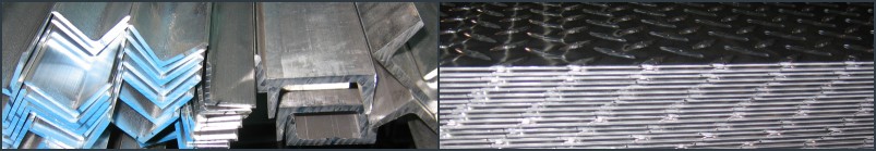 Light Structural Aluminum Strips/Flats, Round Stock Angles, Channels,  Round, Square, & Rectangular Tubing